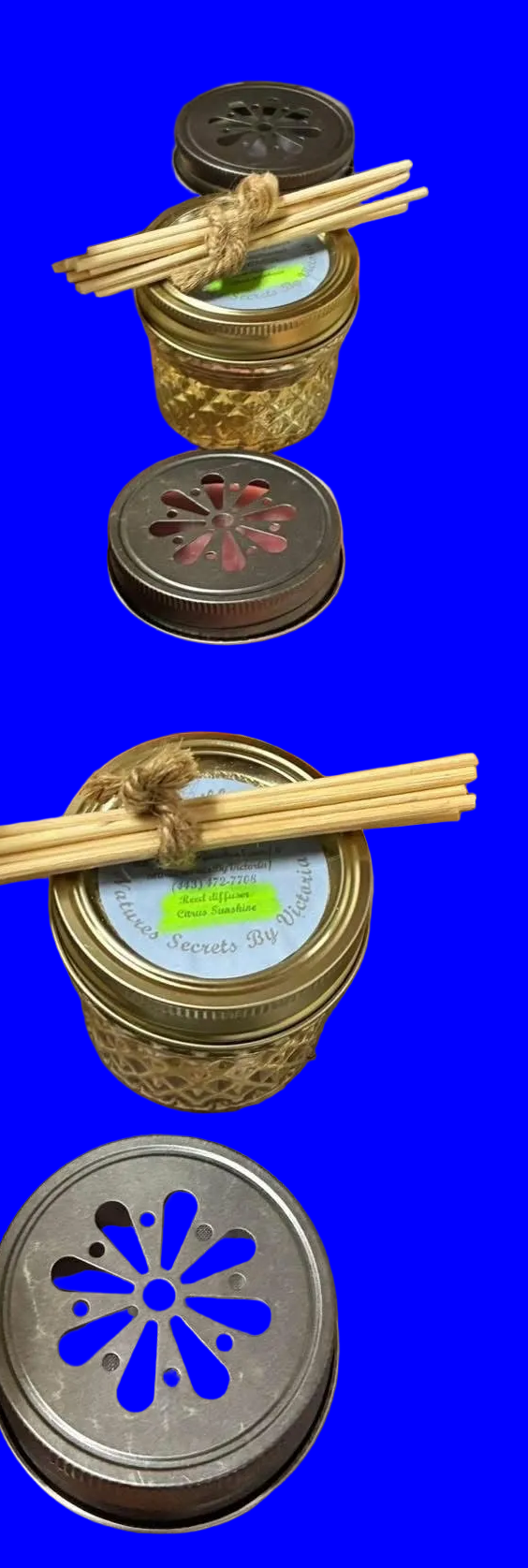 Natures Secrets by Victoria diffuser with bamboo sticks