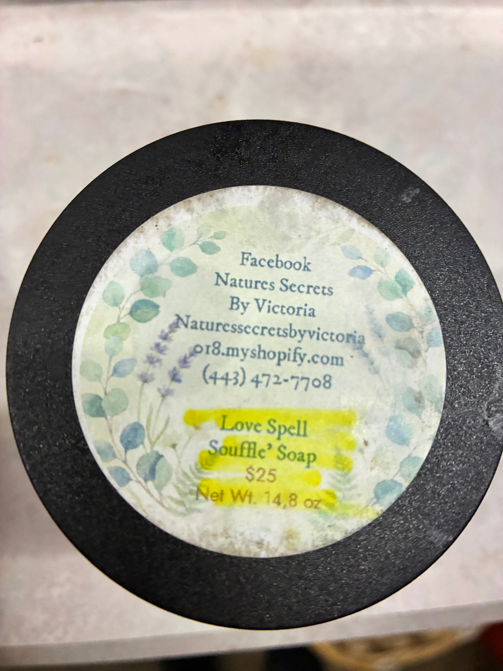 Natures Secrets by Victoria whipped butter soufflé soap ￼