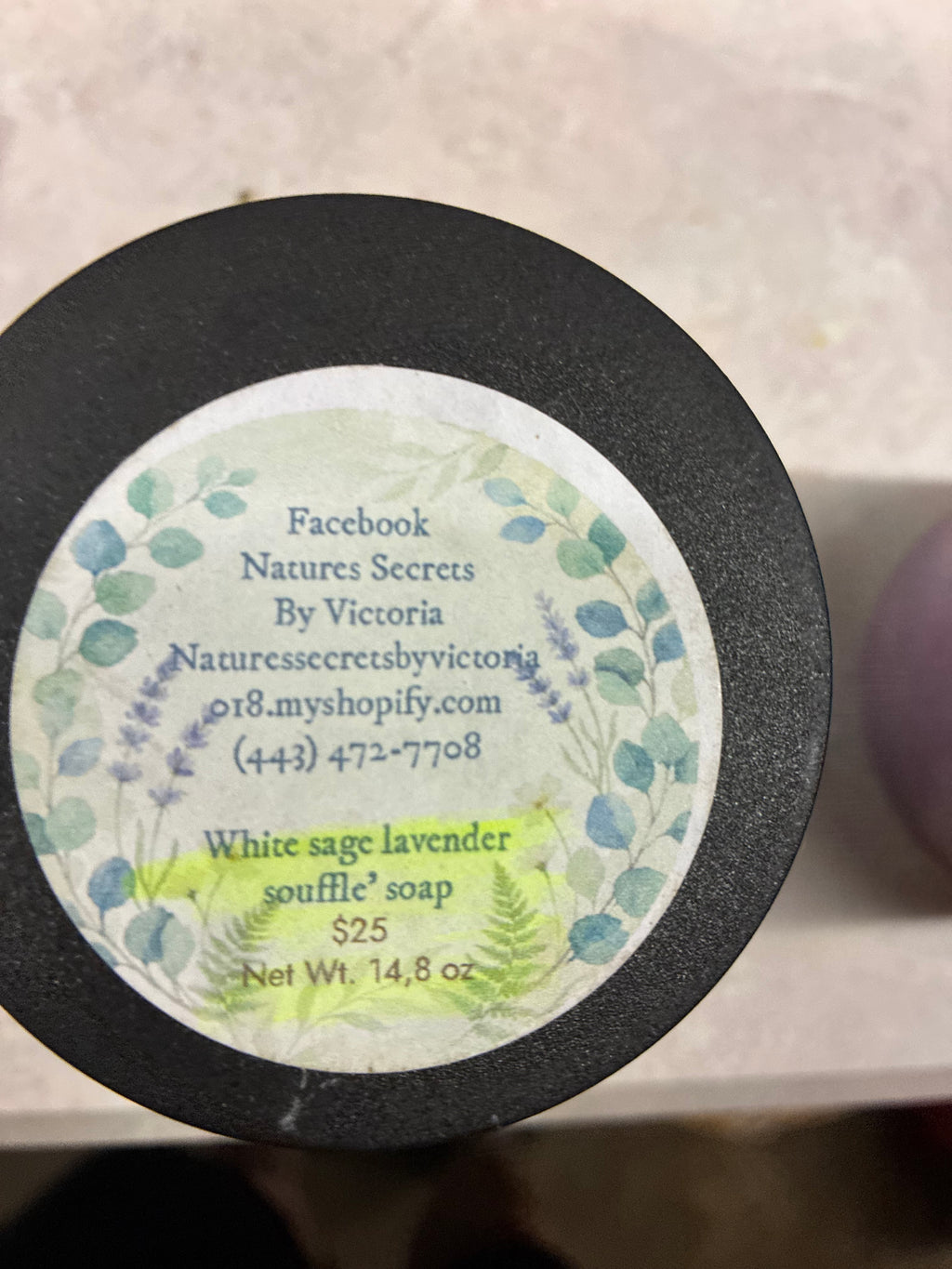 Natures Secrets by Victoria whipped butter soufflé soap ￼
